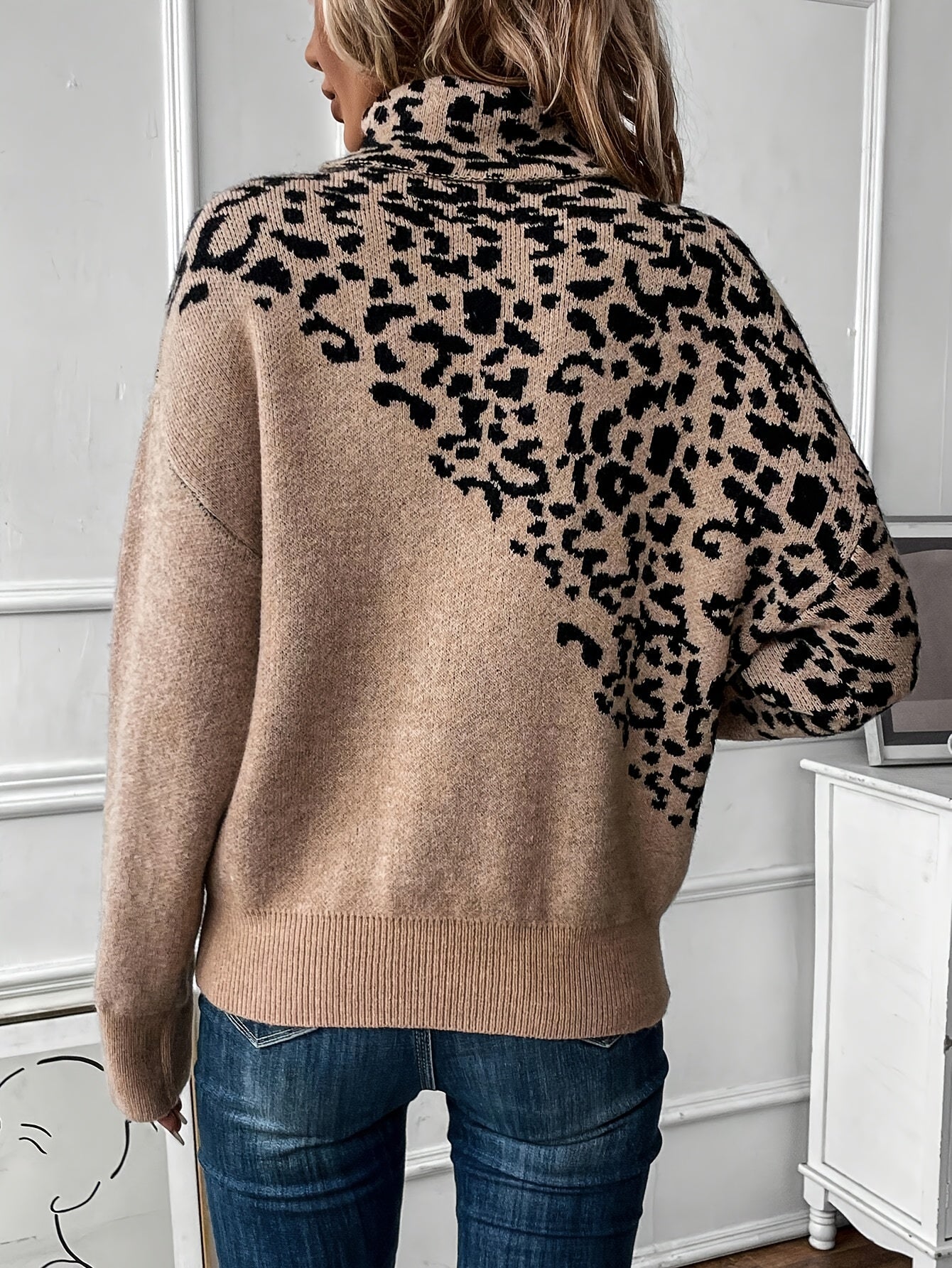 ZAYNA™ – Trui met luipaardprint