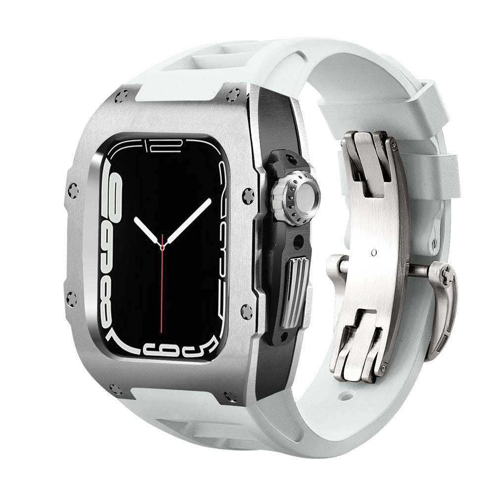 Luxe metalen bandje voor Apple Watch-serie 44/45 mm