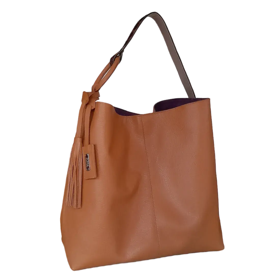 Nora Honig Dames Leren Handtas