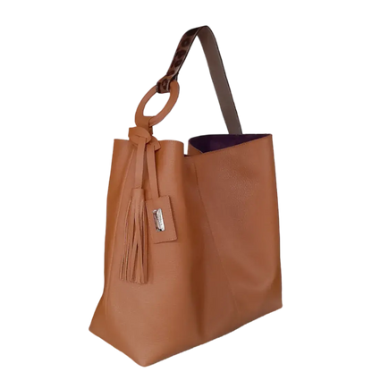 Nora Honig Dames Leren Handtas