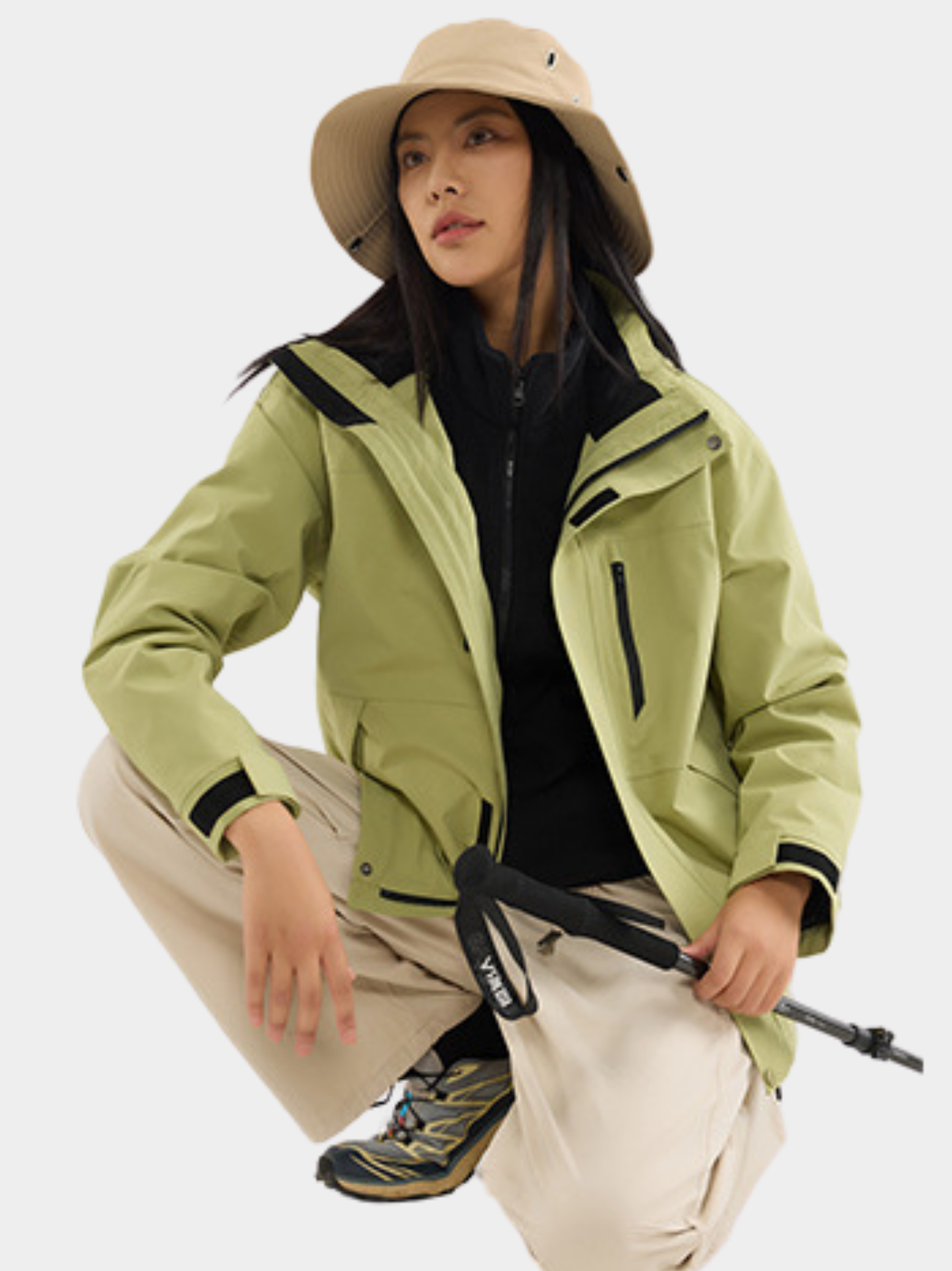 CanyonTote – 3-in-1 Graphen-Tech Daunen- & Fleecejacke, wasserdicht