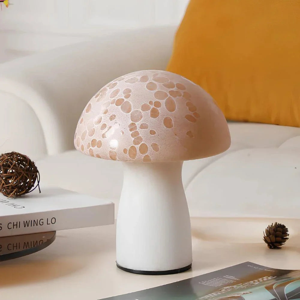 Soft mushroom lamp