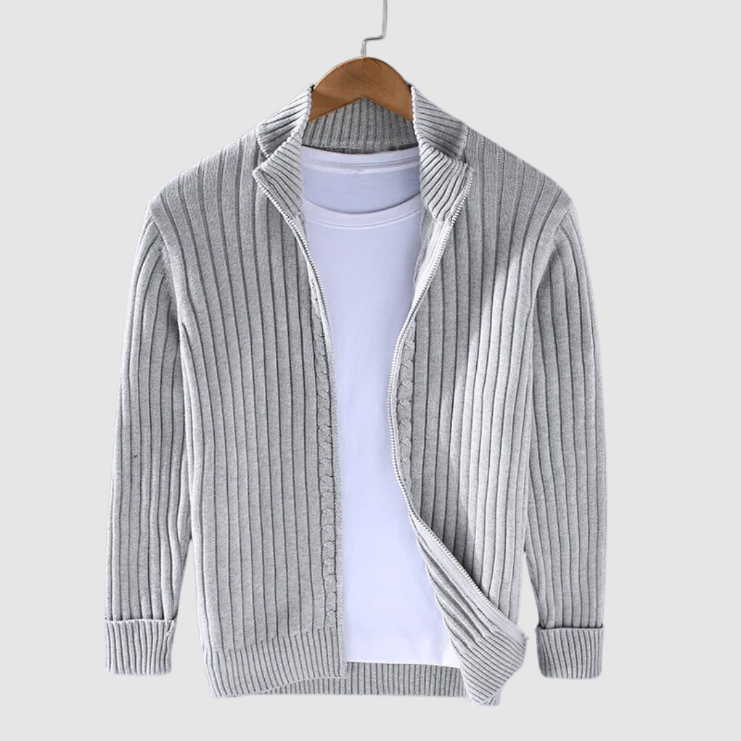 Massimo | Herren-Cardigan aus luxuriöser Baumwolle