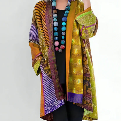 Sarah™ | Dames Kimono met Boheemse print