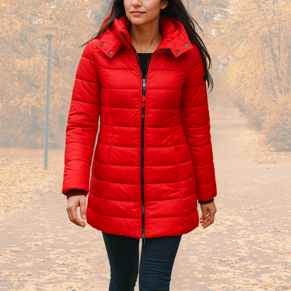 Camille | Elegante parka met warme voering