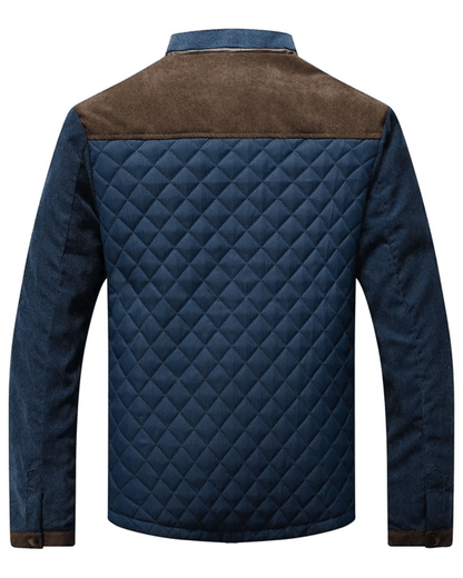 Ethan | Steppjacke mit Rautenmuster