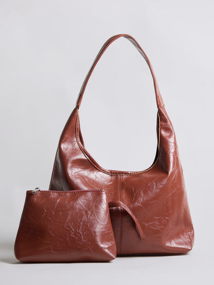 Mia Tote Tasche aus Vintage-Leder