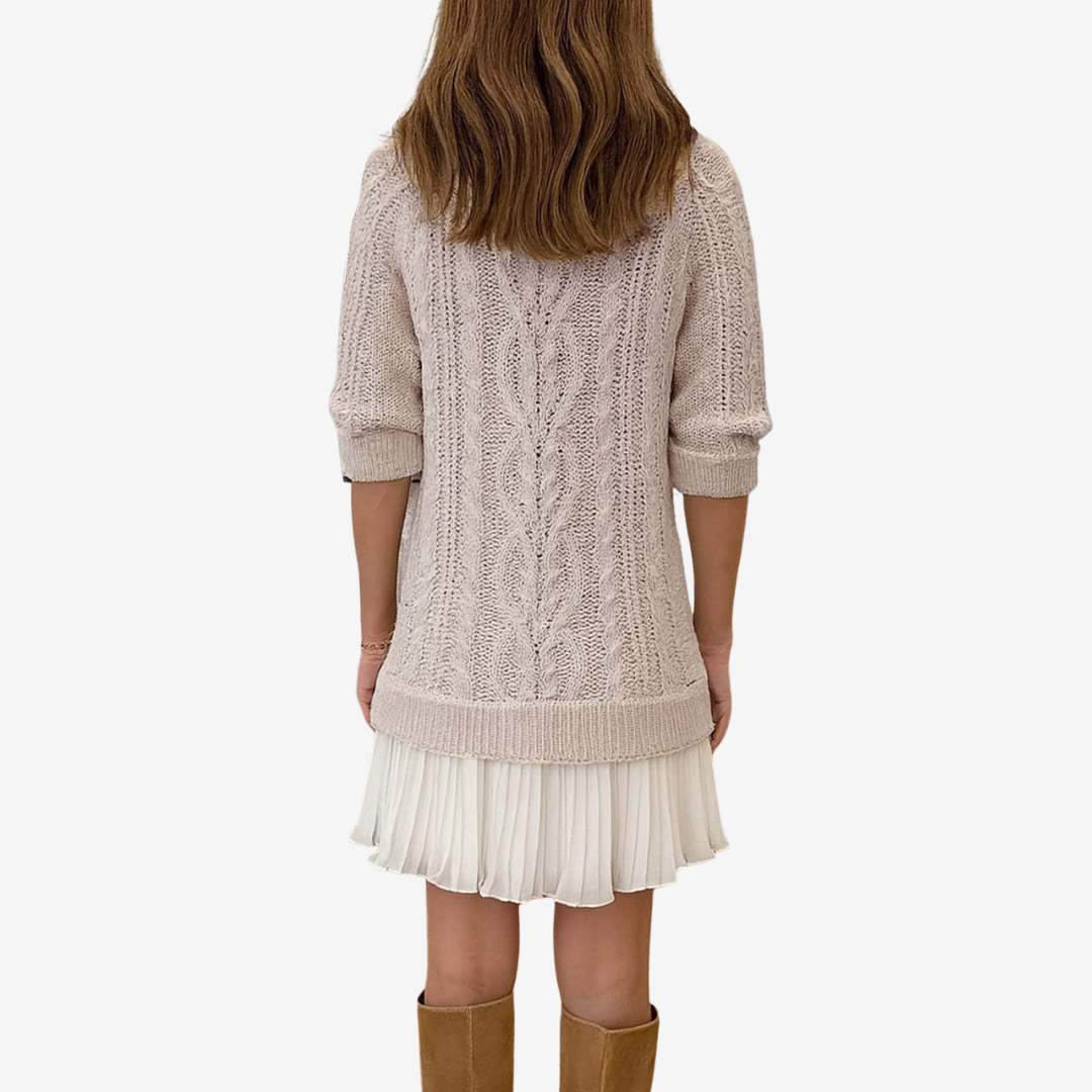 Giselle™ – Kuscheliger Strickmantel mit elegantem Design