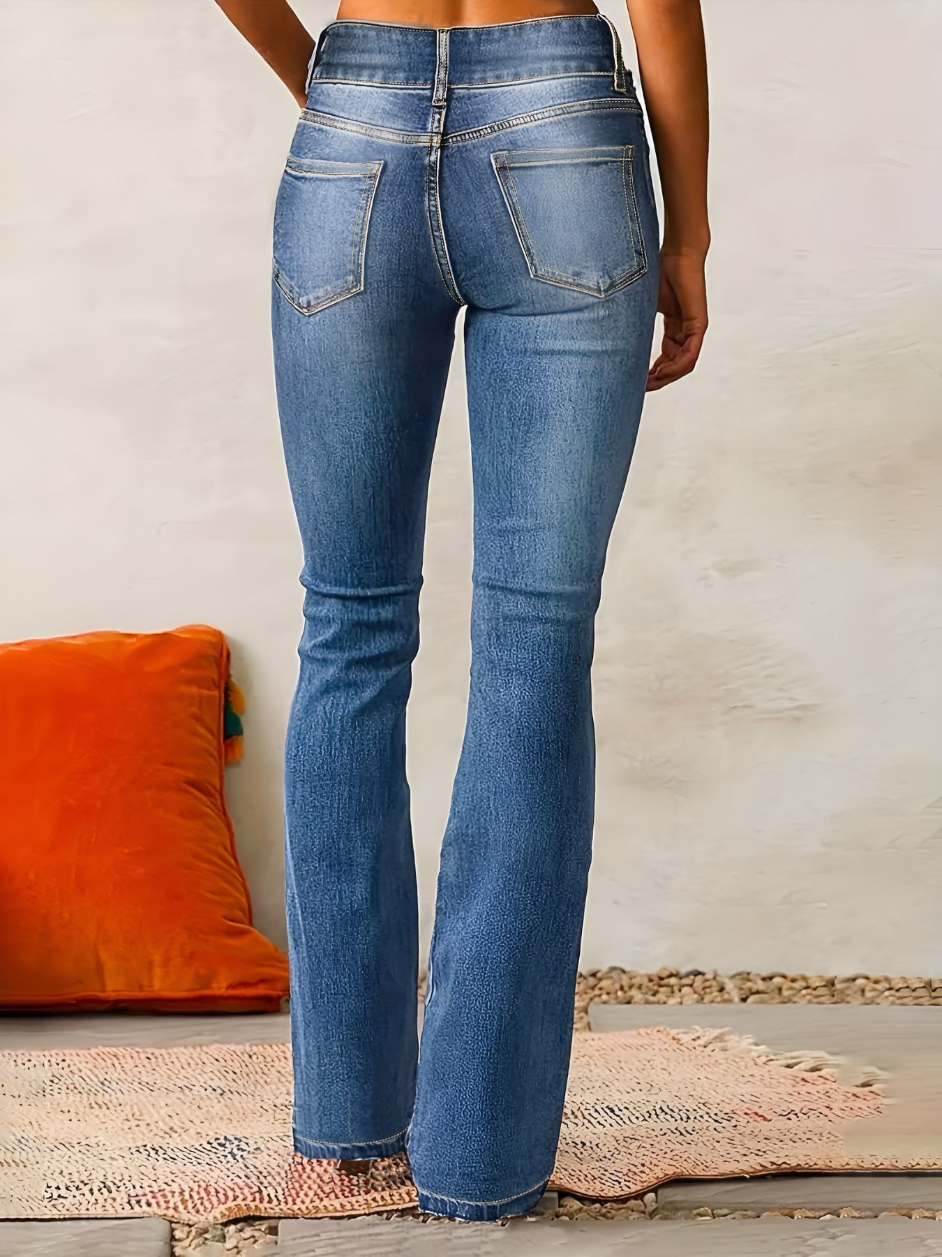 Isabel™ – High-waist uitlopende jeans