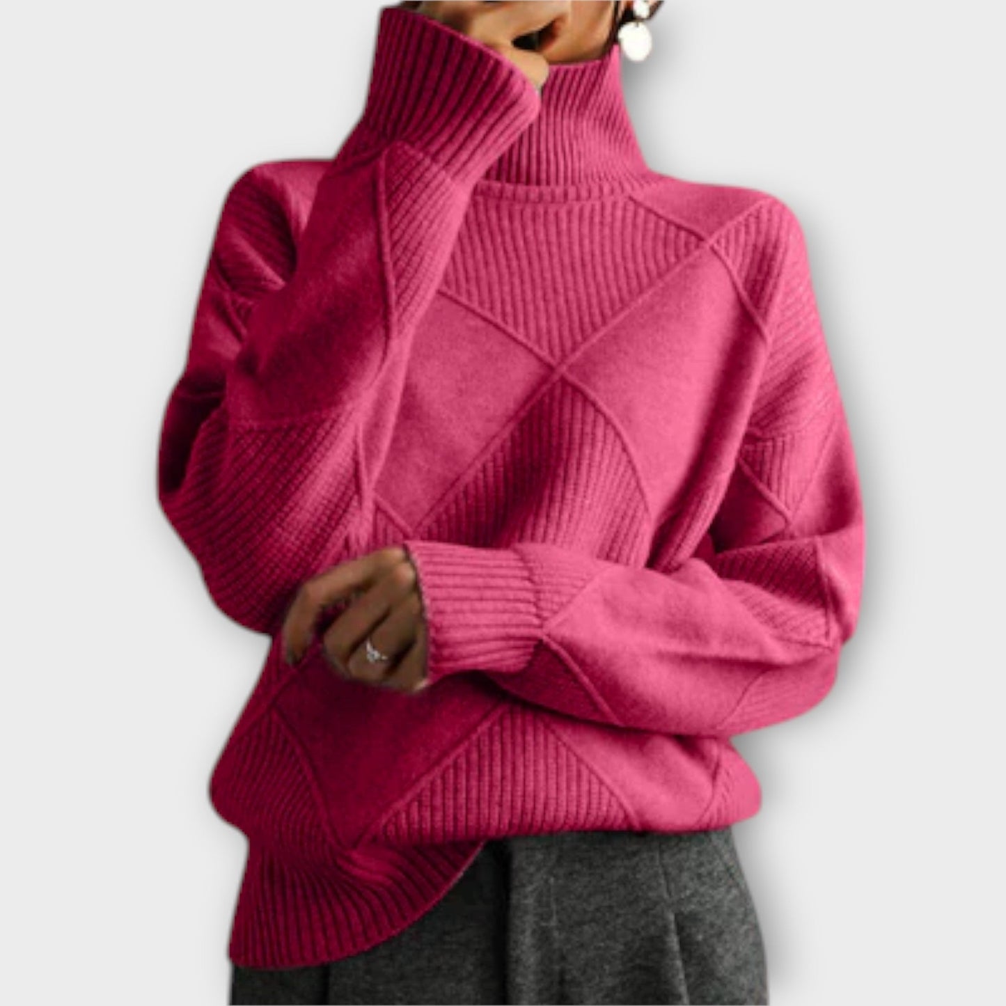 Melanie - Gemütlicher Rollkragenpullover
