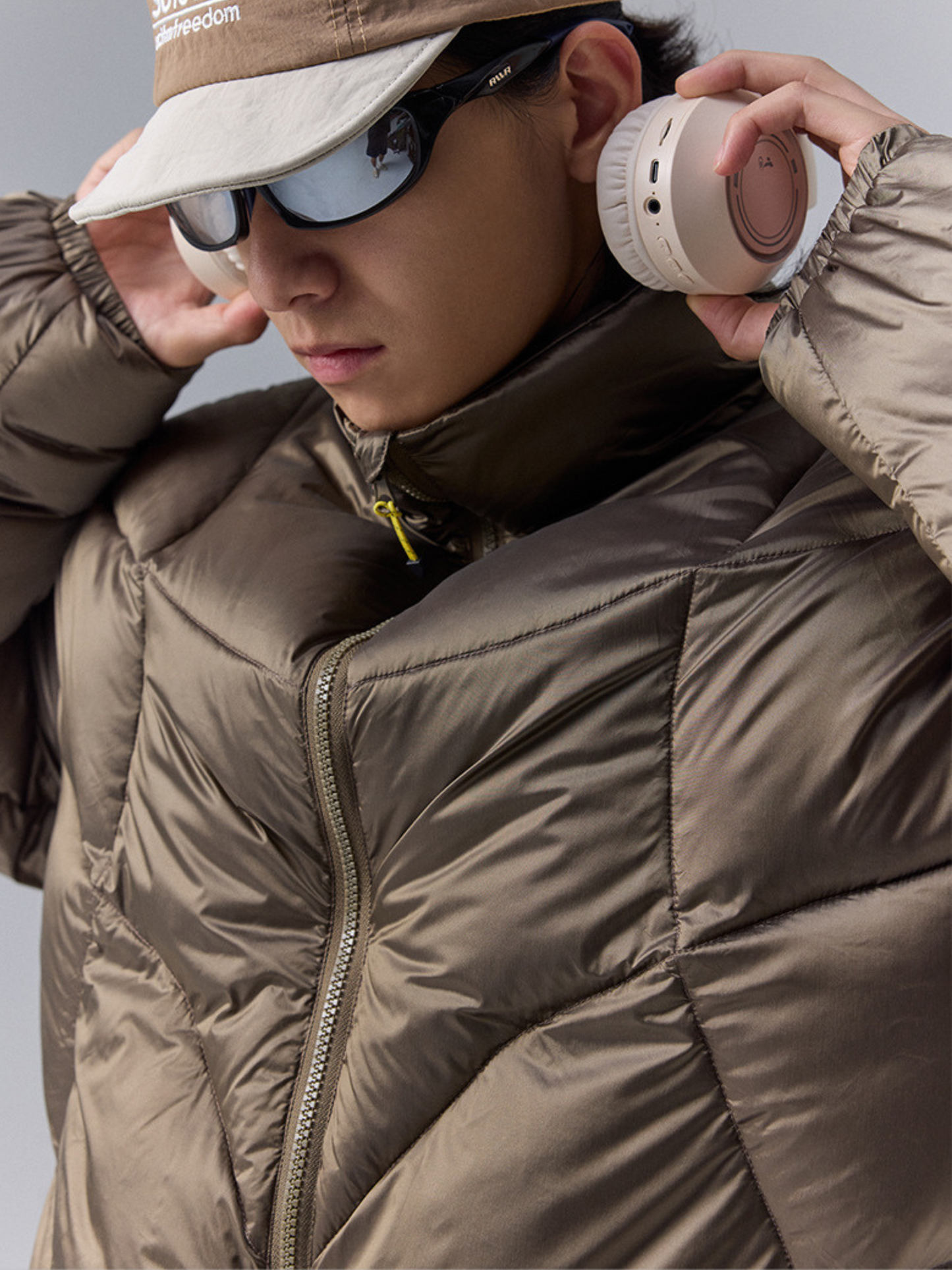 DryBox – Unisex Daunenjacke aus wasserabweisendem Nylon