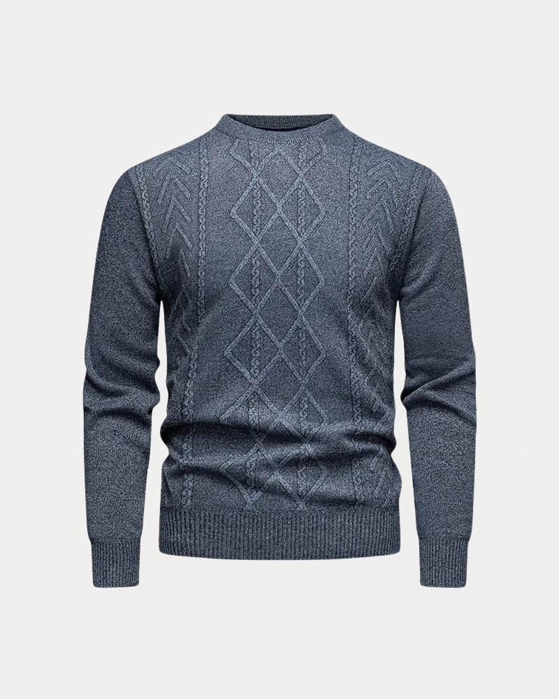 Diamant-Strickpullover