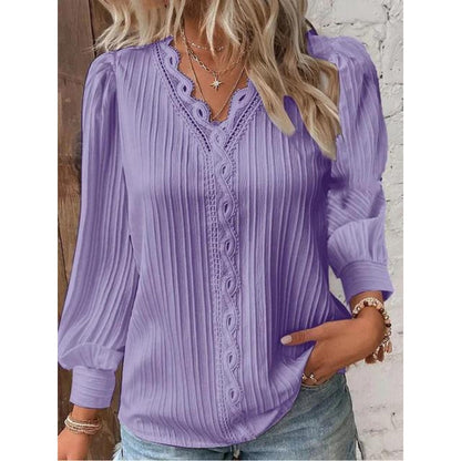 Camillia™ | Elegante Pintuck-Blouse