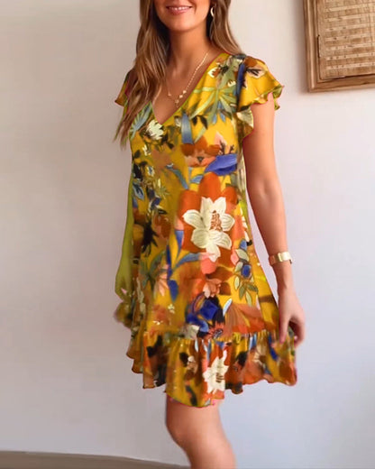 Coraline™ – Bloemenjurk voor moeiteloze elegantie