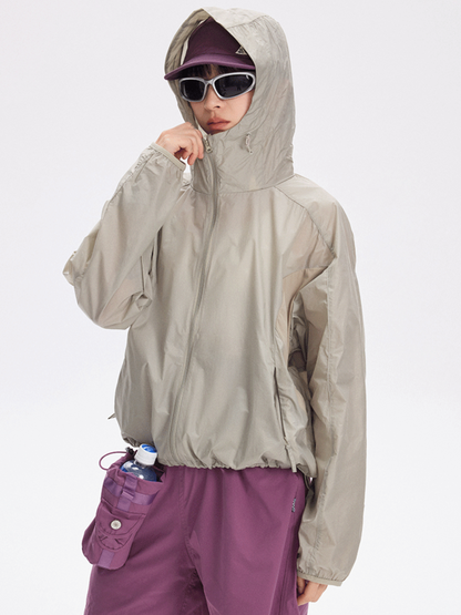 MesaCase – Unisex UPF50+ UV-beschermingsjack met mesh-inzetten