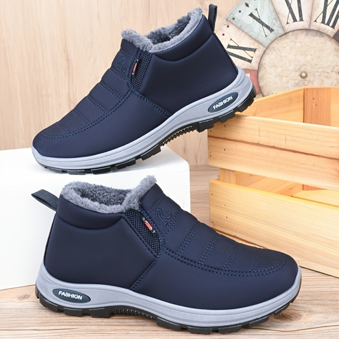 Victoria | Warme & Gemütliche Winter-Slip-On-Stiefel