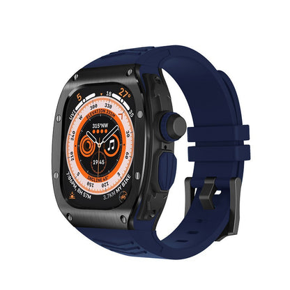 Luxuriöses Metallgehäuse-Armband für Apple Watch Ultra 49 mm