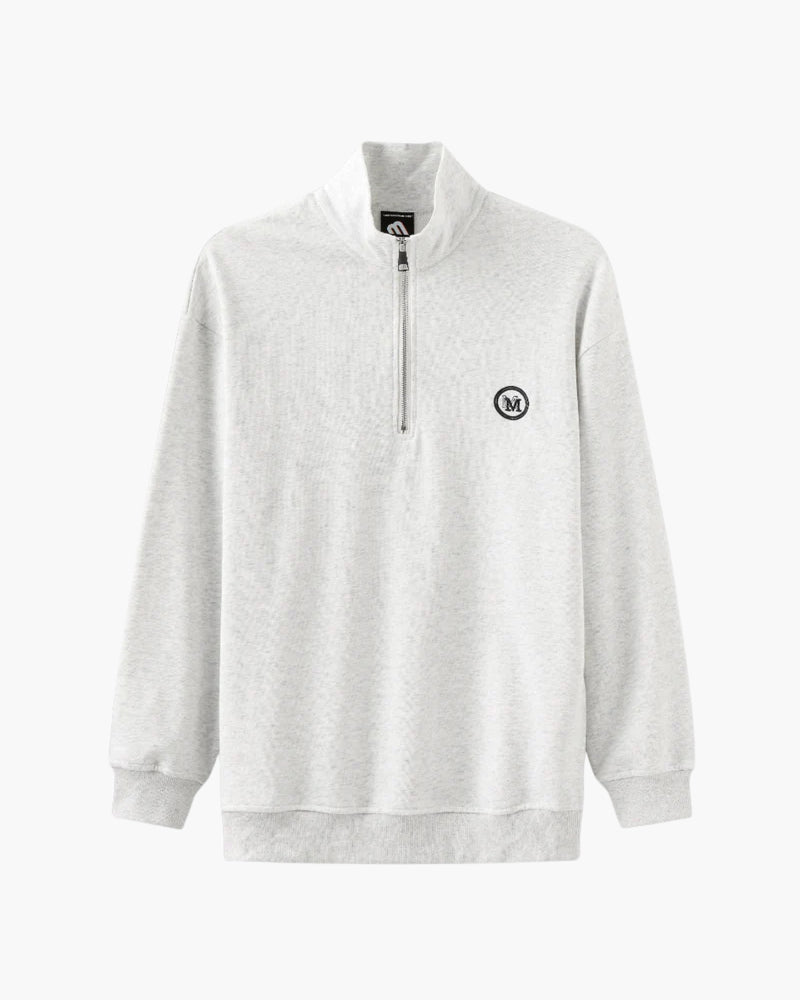 Reißverschluss-Pullover