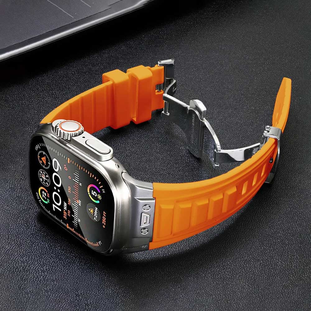 Pathfinder siliconen Apple Watch-bandje