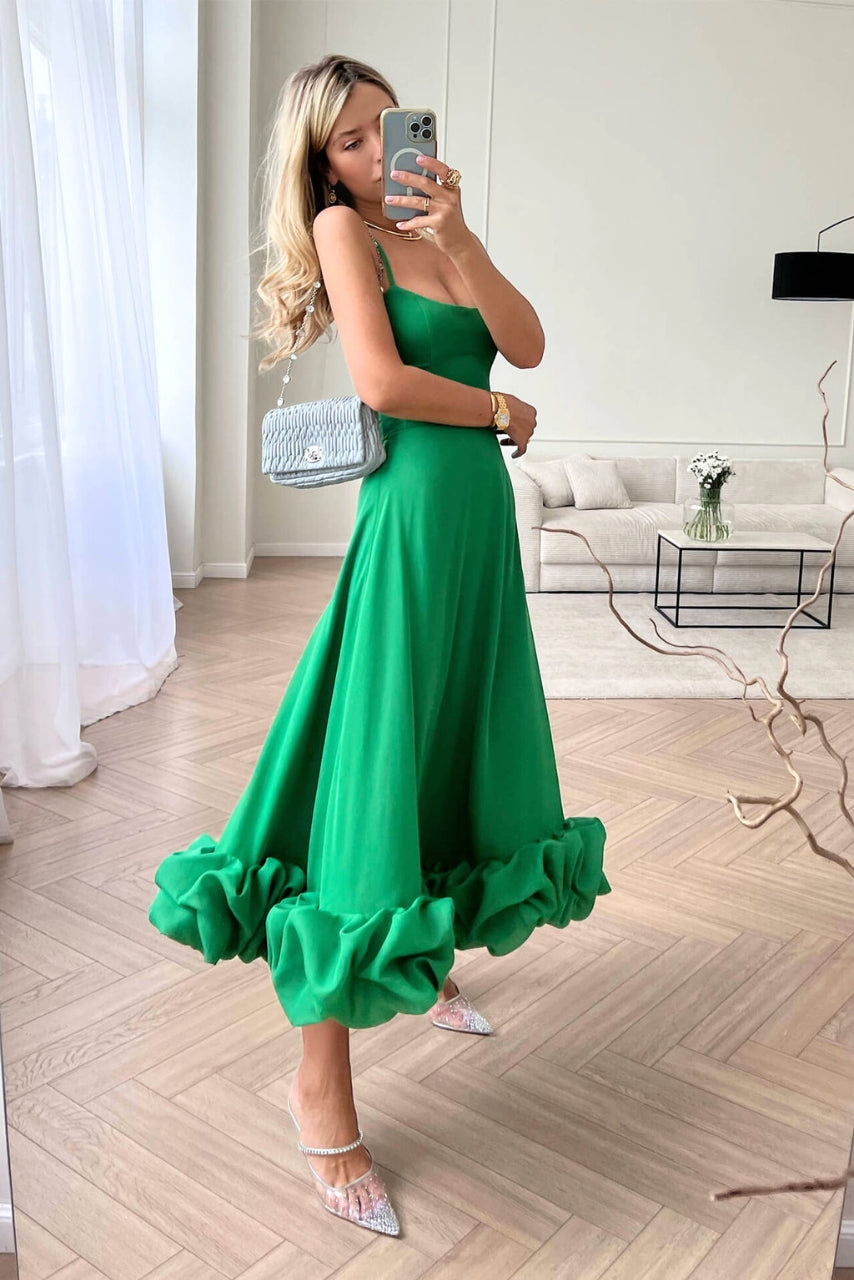 Ariana | Sierlijke Flowy Jurk