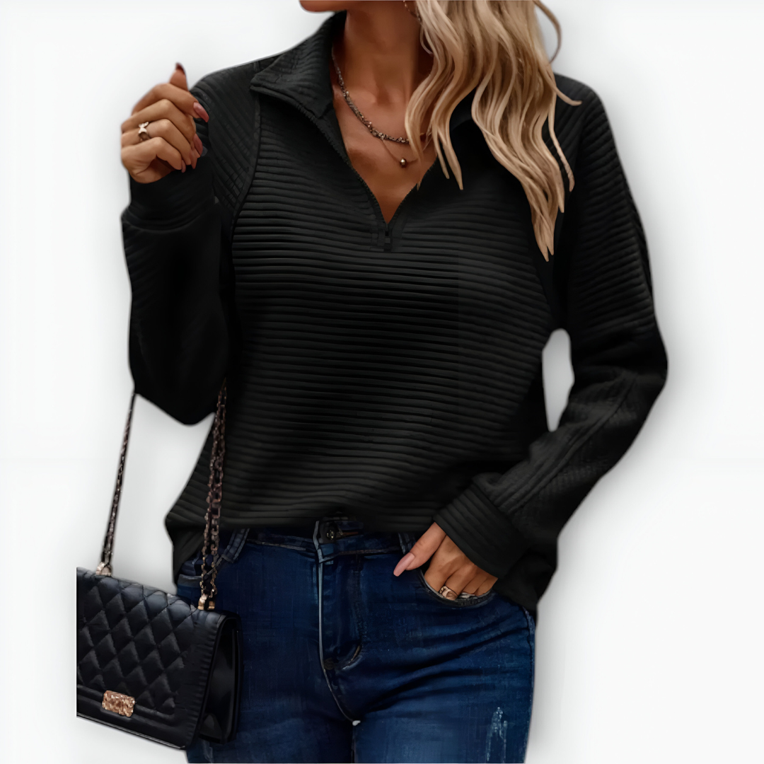 Selvieraine | Elegante Half Zip Trui