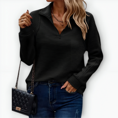 Selvieraine | Elegante Half Zip Trui