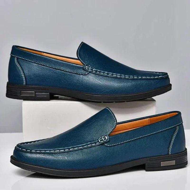 Murcia lederen loafers