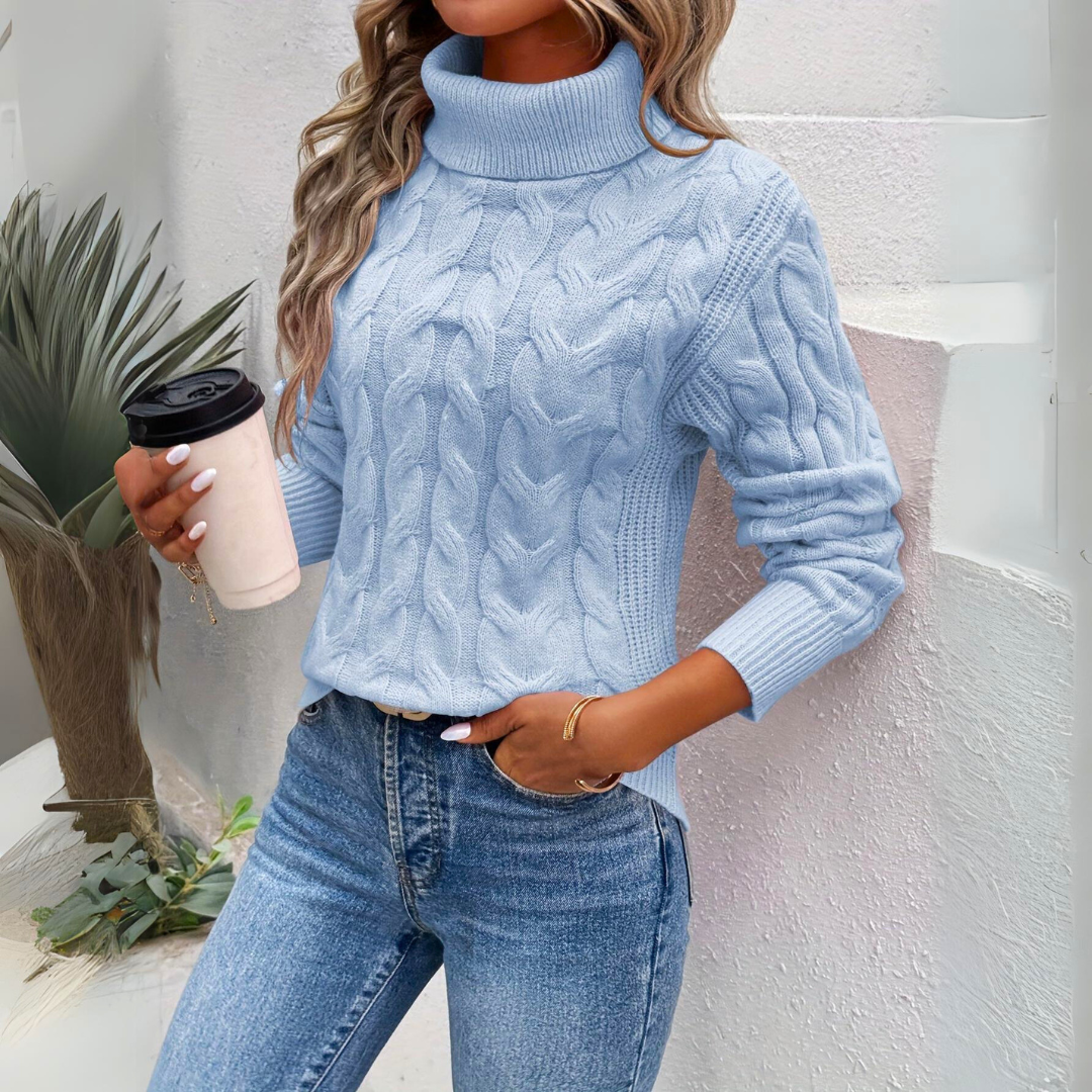 Giorgia™ |  Warmer gebreide coltrui voor dames