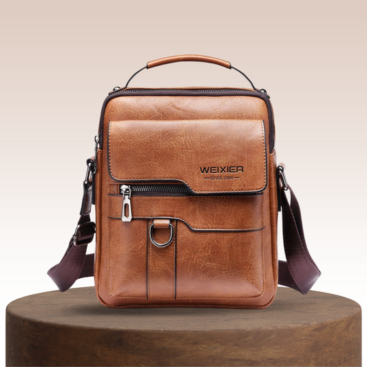 Andrew | Elegante messenger schoudertas met moderne functionaliteit