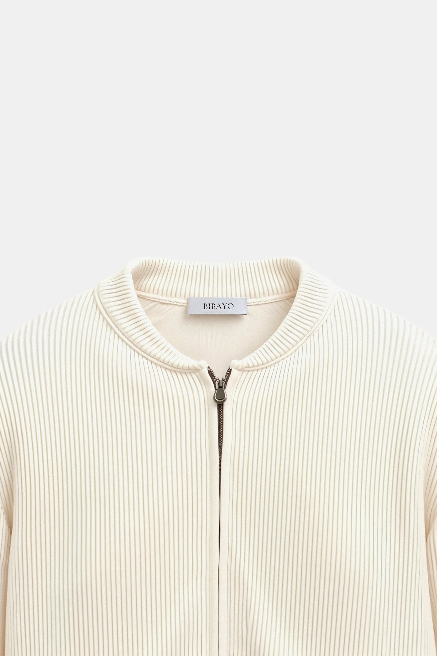 Luxueus fijngebreid vest met ronde hals