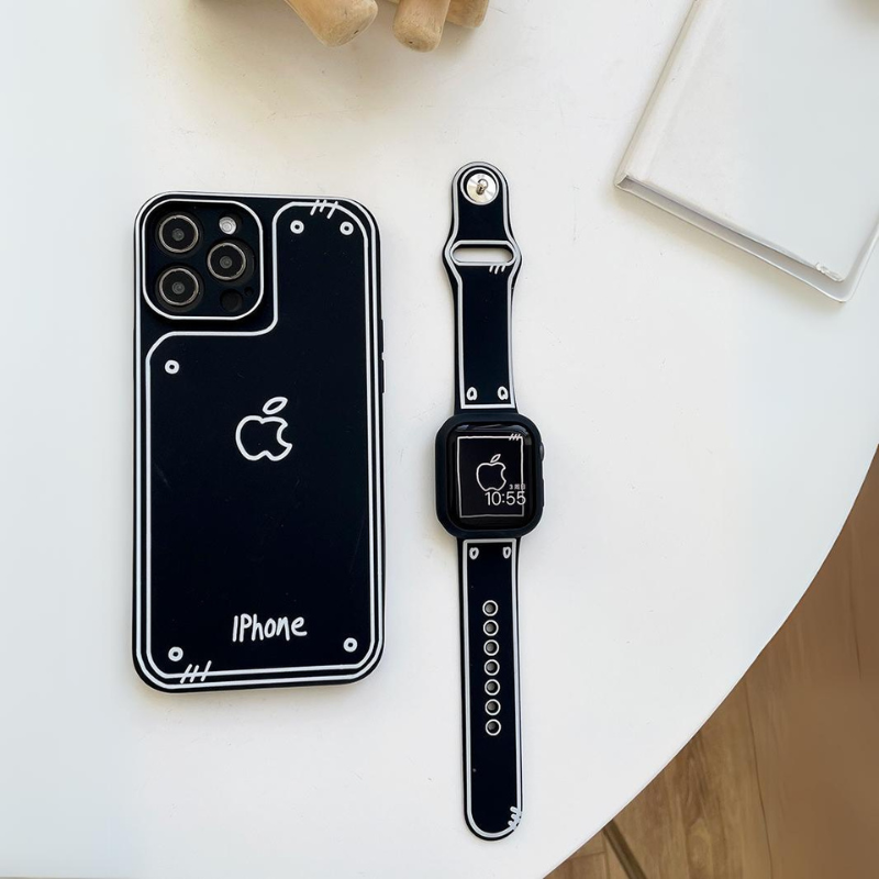 Schetskunst iPhone hoesje