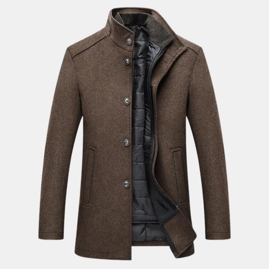 Jonathan™ | Dicke Woll-Trenchcoat