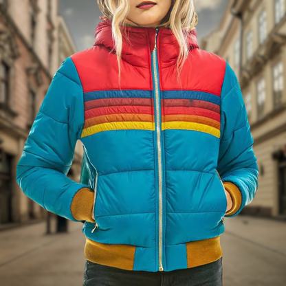 Lorena™ | Damen Retro-inspirierte Jacke