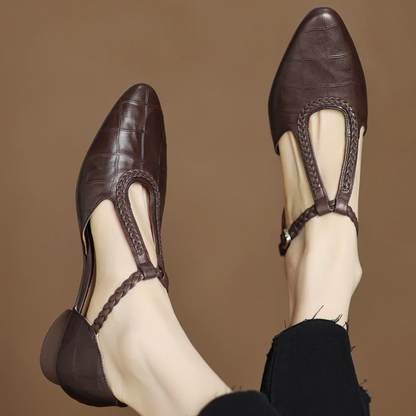 Solenza™| Veronica Leren Sandalen