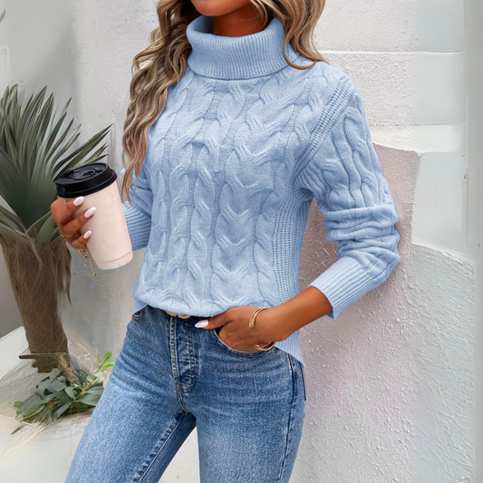 Emma - Modischer Rollkragenpullover