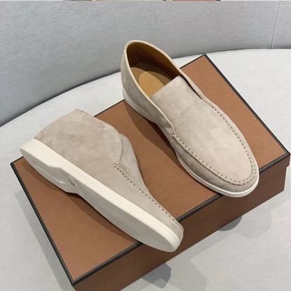 Casual suède loafers