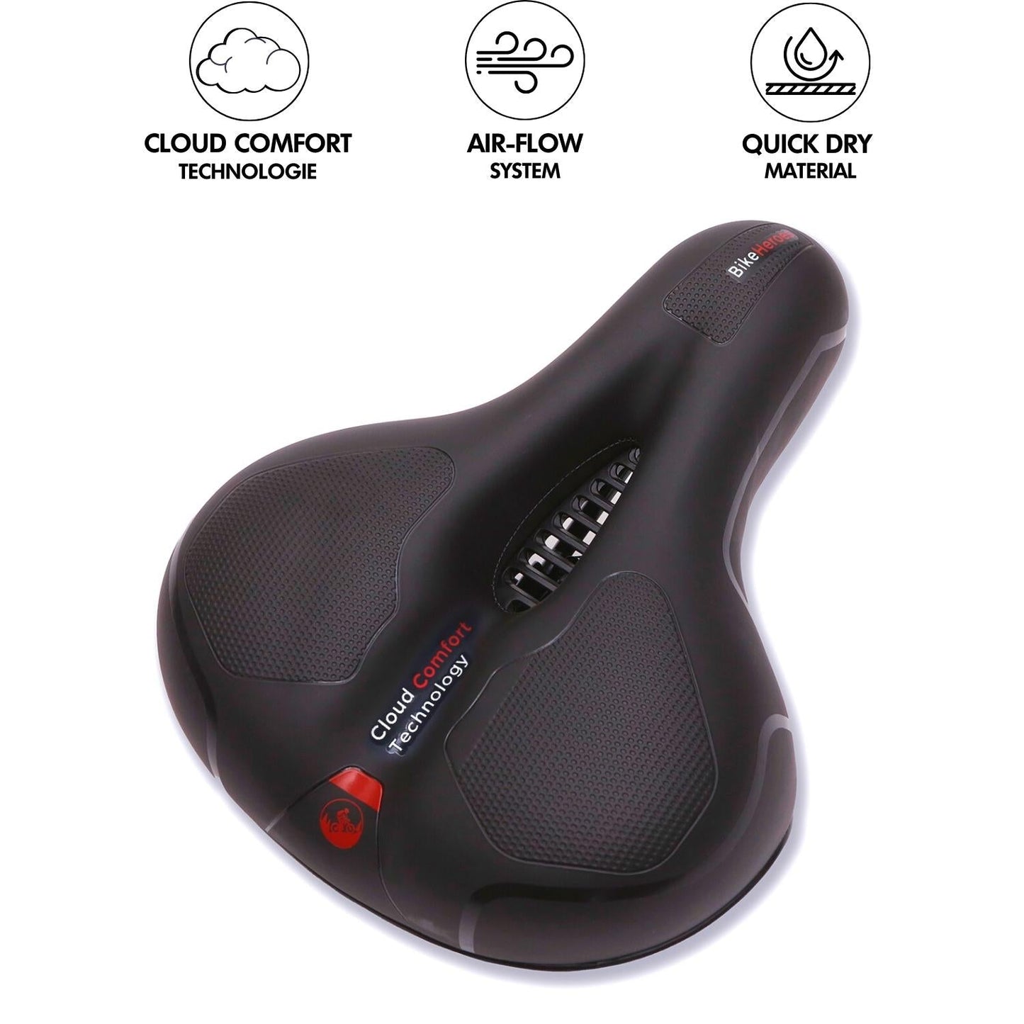 CloudComfort Max - Eindelijk een pijnvrije fietstocht