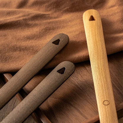 Milieuvriendelijke houten schoenlepel