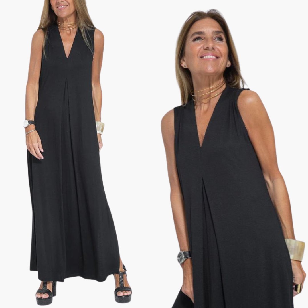 Brooklyn | Comfortabele Luxe Jurk met Vest