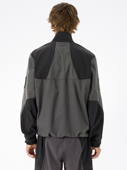 CampRope - Softshelljack met kleurblokken en UPF50+-bescherming voor heren