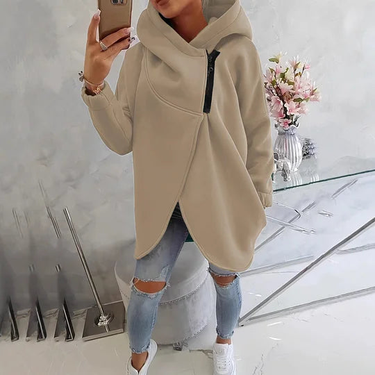 Tahlia - Stijlvolle casual capuchonjas