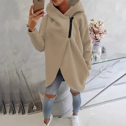 Tahlia - Stijlvolle casual capuchonjas