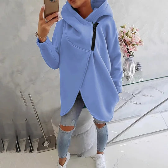 Tahlia - Stijlvolle casual capuchonjas