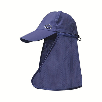 Sommer-Sonnen-Cap mit Nackenschutz