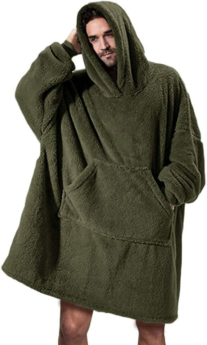 Übergroße Hoodie-Decke für Damen – Elin