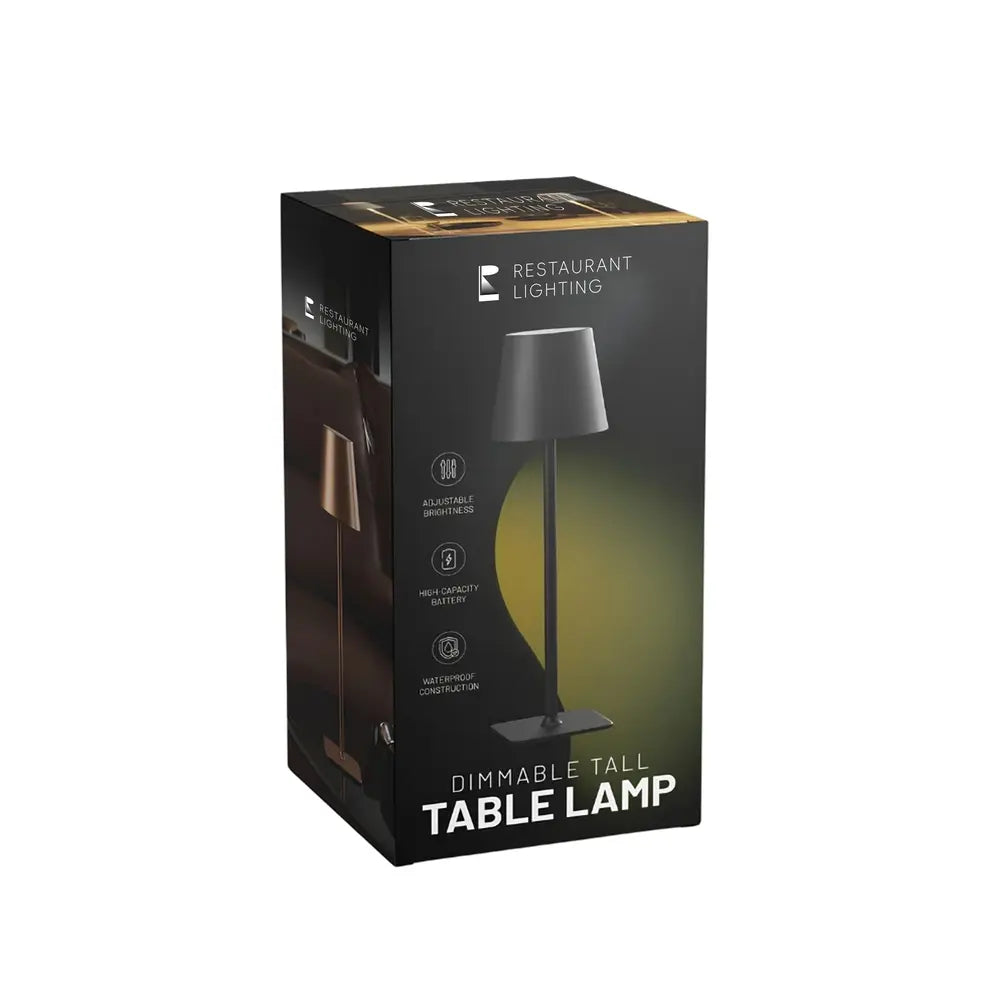 Dimbaar hoge tafellamp