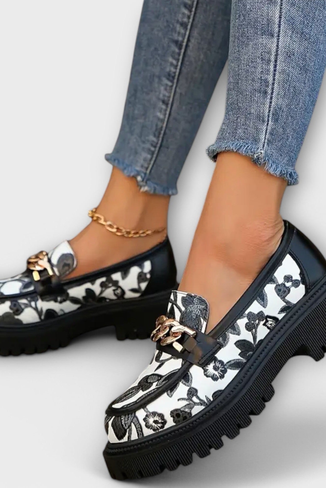 Tiffany - Elegante Retro-Loafers