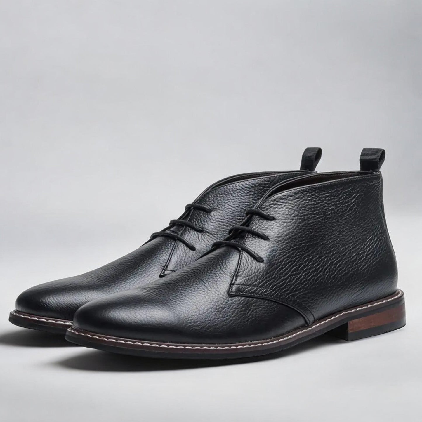 Herold | Leren chukka-laarzen