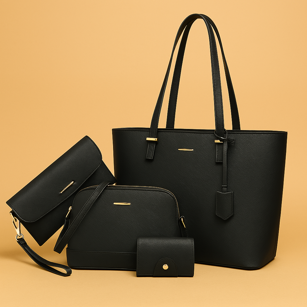 Shana - 3-teiliges Handtaschen-Schultertaschen-Set