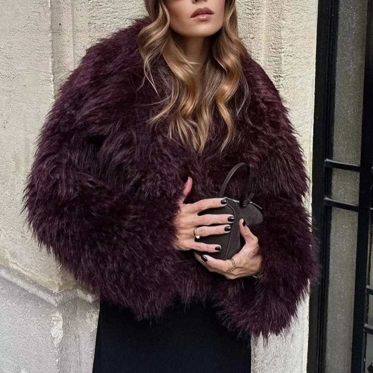 Fatima Kunstpelzjacke